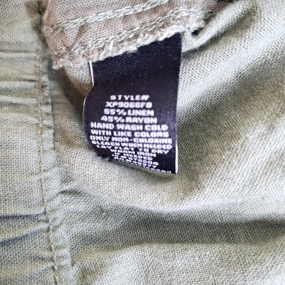 NWT Social Standard brand by Sanctuary"The Linen Jog" Linen blend joggers. - Picture 7 of 12